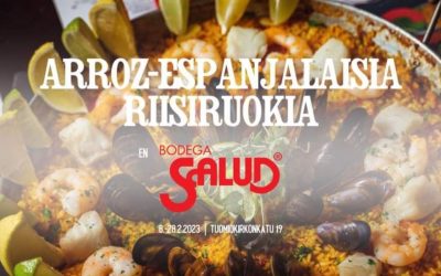 Arroz! Espanjalaisia riisiruokia Saludissa 8.-28.2.23